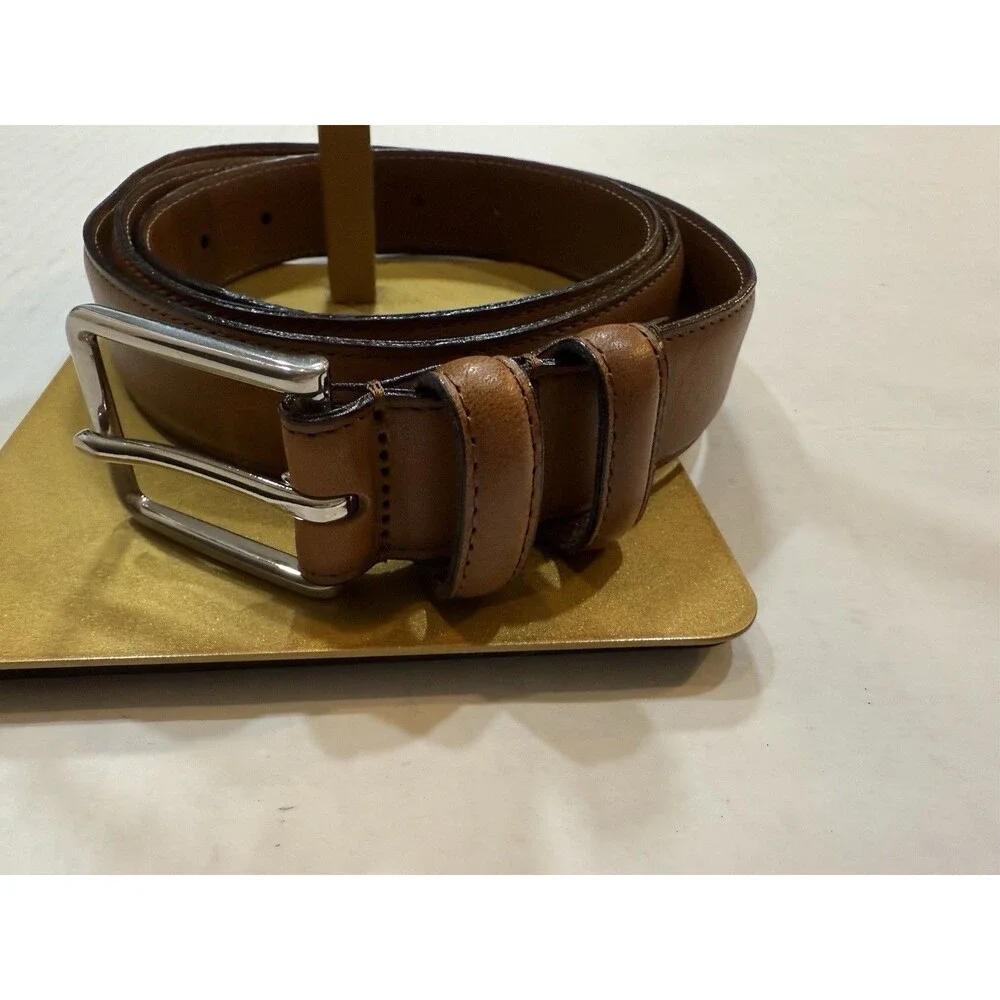 Jos. A. Bank‎ Men’s Belt Italian Genuine Leather Brown 42/105 Dress Signature